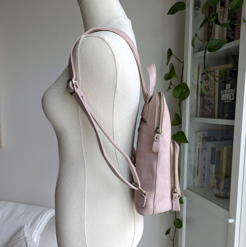Joy Susan Vegan Leather Backpack - Picture 3 of 11